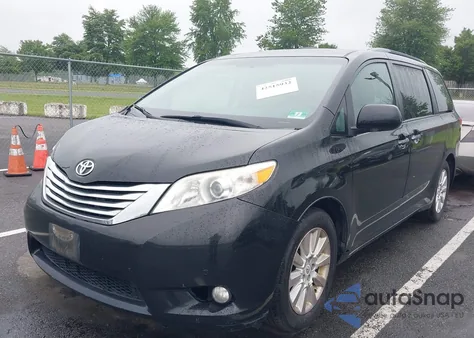 2012 Toyota Sienna Limited 7 Passenger из США, поврежденный, VIN 5TDDK3DC9CS047370